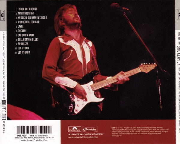 Eric Clapton : The Best Of Eric Clapton (CD, Comp, Club, RM)