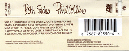 Phil Collins : Both Sides (Cass, Album, SR,)