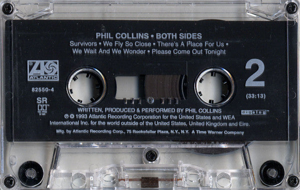 Phil Collins : Both Sides (Cass, Album, SR,)