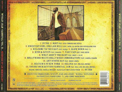 Wyclef Jean : Carnival Vol. II... Memoirs Of An Immigrant (CD, Album)