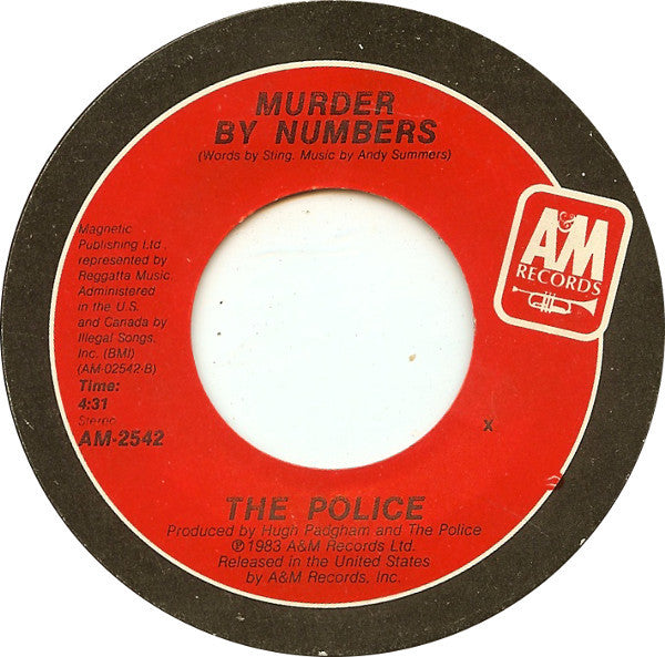 The Police : Every Breath You Take (7", Single, Styrene, X -)