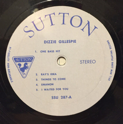 Dizzy Gillespie : Featuring Dizzy Gillespie (LP)