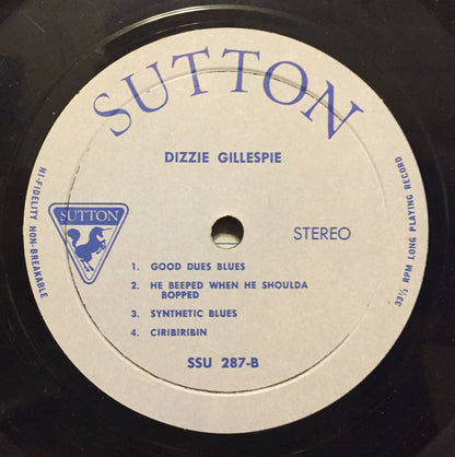 Dizzy Gillespie : Featuring Dizzy Gillespie (LP)