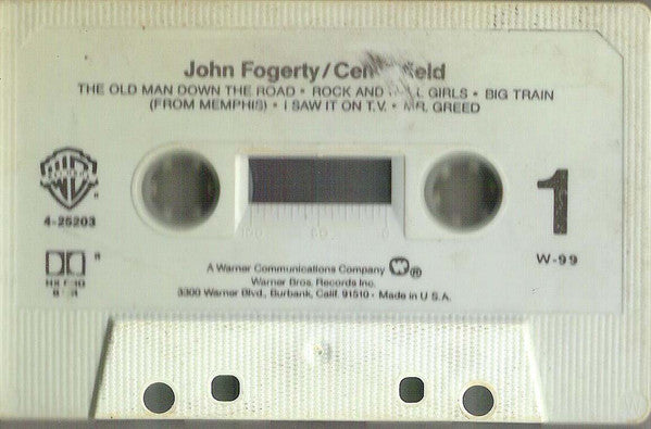 John Fogerty : Centerfield (Cass, Album)