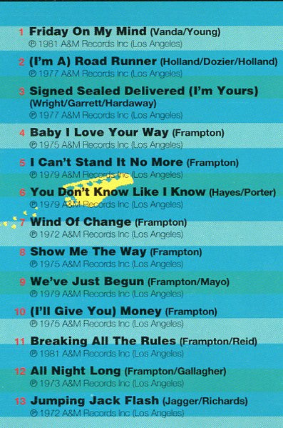 Peter Frampton : Shows The Way (CD, Comp)