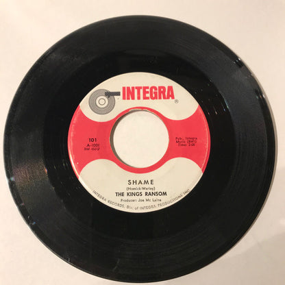 The Kings Ransom : Shame (7")