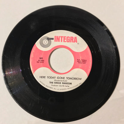 The Kings Ransom : Shame (7")