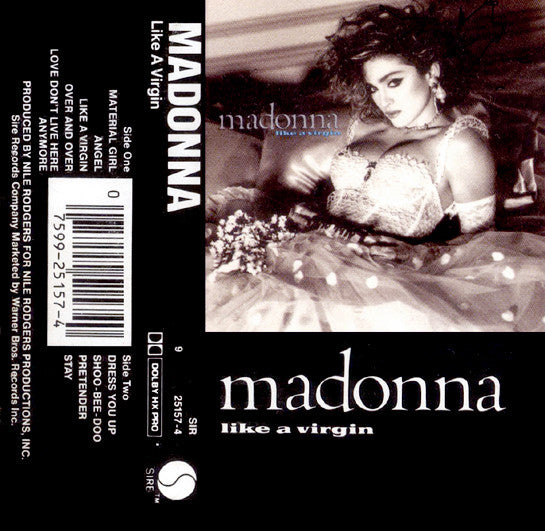 Madonna : Like A Virgin (Cass, Album, AR,)