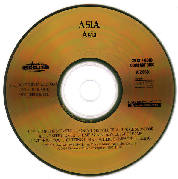 Buy Asia : Asia (HDCD, Album, Ltd, Num, RE, RM) Online for a great