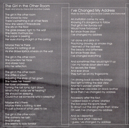 Diana Krall : The Girl In The Other Room (CD, Album, Enh, UML)