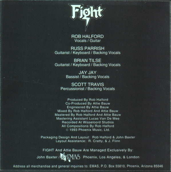 Fight : War Of Words (CD, Album, Son)
