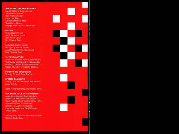 Muddy Waters & The Rolling Stones : Checkerboard Lounge, Live Chicago 1981 (DVD-V, Multichannel, NTSC + CD, Album)