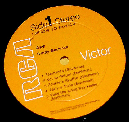 Randy Bachman : Axe (LP, Album)