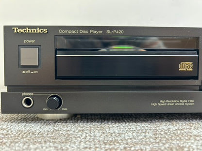 Technics SL-P420 Single CD Player * Remote * Fully Serviced