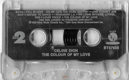 Celine Dion* : The Colour Of My Love (Cass, Album)