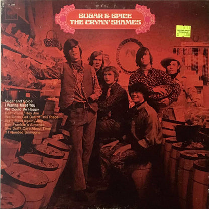 The Cryan' Shames : Sugar & Spice (LP, Album, Mono, Pit)