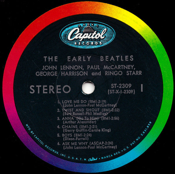 The Beatles : The Early Beatles (LP, Album, Comp)