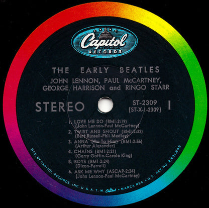 The Beatles : The Early Beatles (LP, Album, Comp)