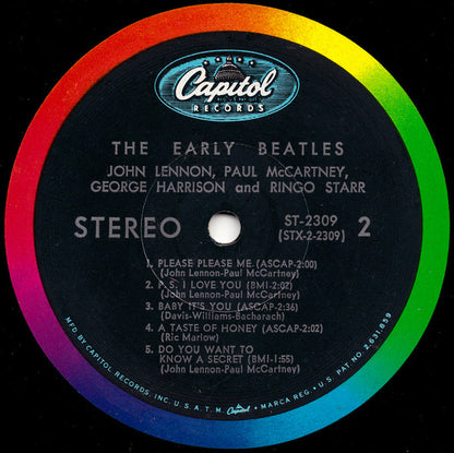 The Beatles : The Early Beatles (LP, Album, Comp)