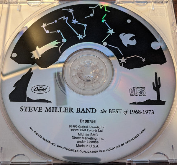 Steve Miller Band : The Best Of 1968 - 1973 (CD, Comp, Club, BMG)