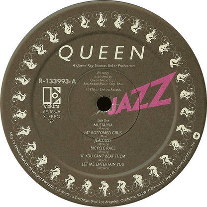 Queen : Jazz (LP, Album, Club, RE, Gat)