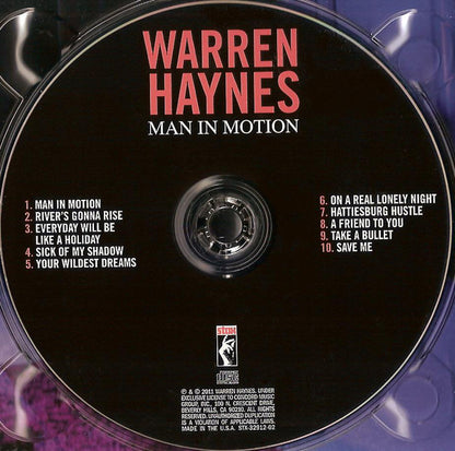Warren Haynes : Man In Motion (CD, Album, Dig)