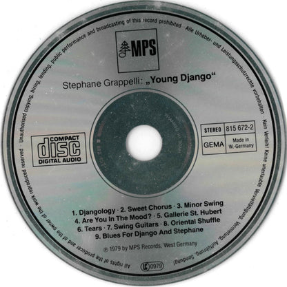 Stephane Grappelli* : Young Django (CD, Album, RE)