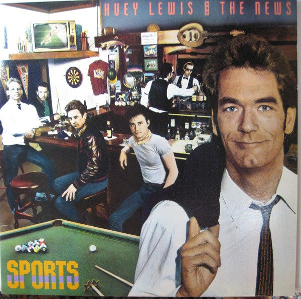 Huey Lewis And The News* : Sports (LP, Album, Promo, Pit)