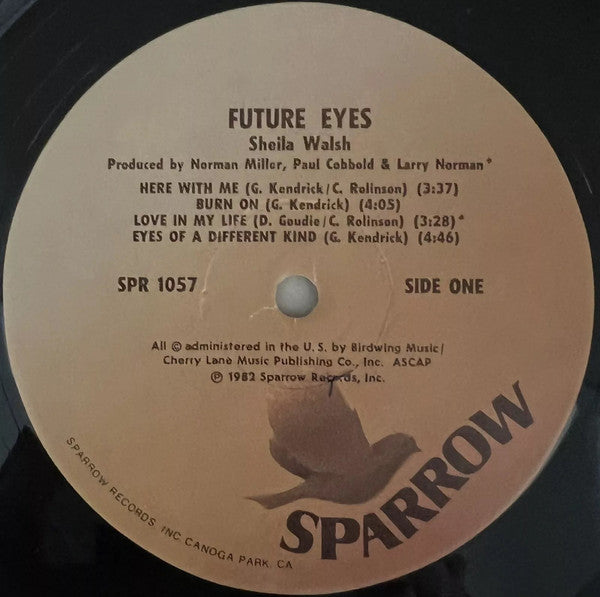 Sheila Walsh : Future Eyes (LP, Album)