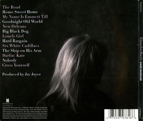 Emmylou Harris : Hard Bargain (CD, Album)