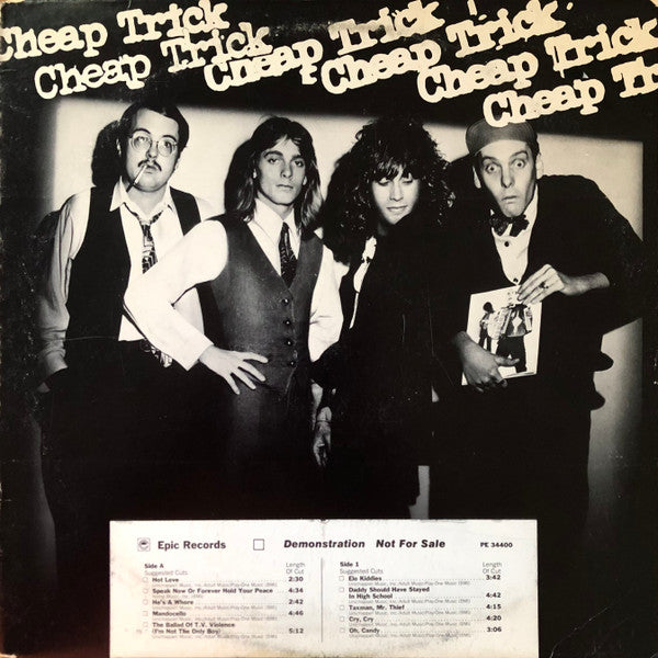 Cheap Trick : Cheap Trick (LP, Album, Promo, Pit)