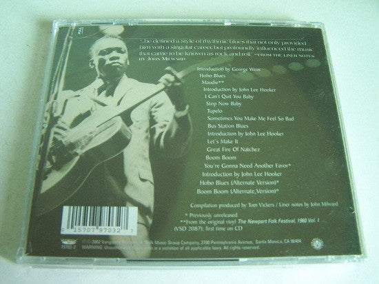 John Lee Hooker : Live At Newport (CD, Album)