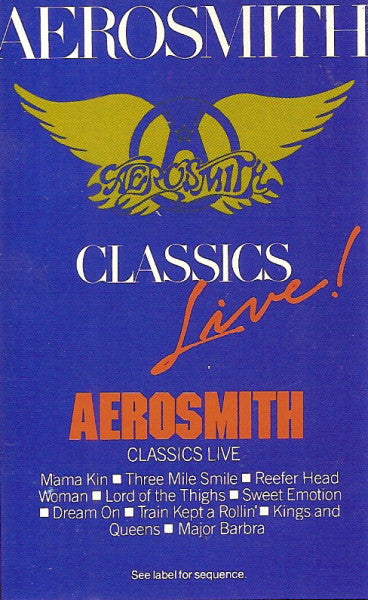 Aerosmith : Classics Live (Cass, Album)