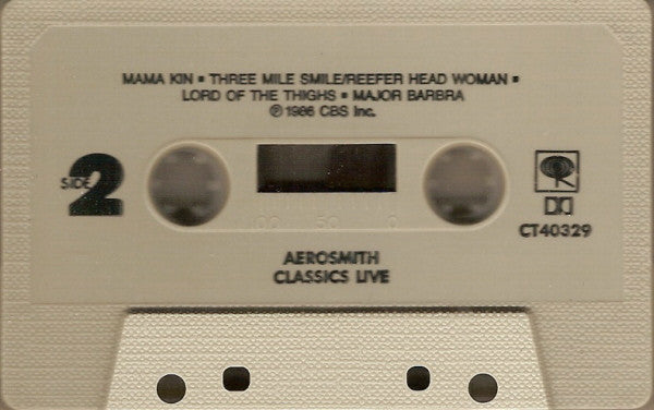 Aerosmith : Classics Live (Cass, Album)