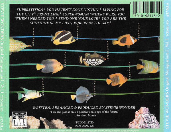 Stevie Wonder – Stevie Wonder's Original Buy Stevie Wonder : Stevie Wonder's Original Musiquarium I, Volume