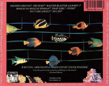 Stevie Wonder : Stevie Wonder's Original Musiquarium I, Volume II (CD, Comp)