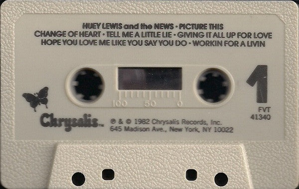 Huey Lewis And The News* : Picture This (Cass, Album)