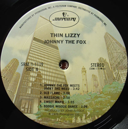 Thin Lizzy : Johnny The Fox (LP, Album, San)