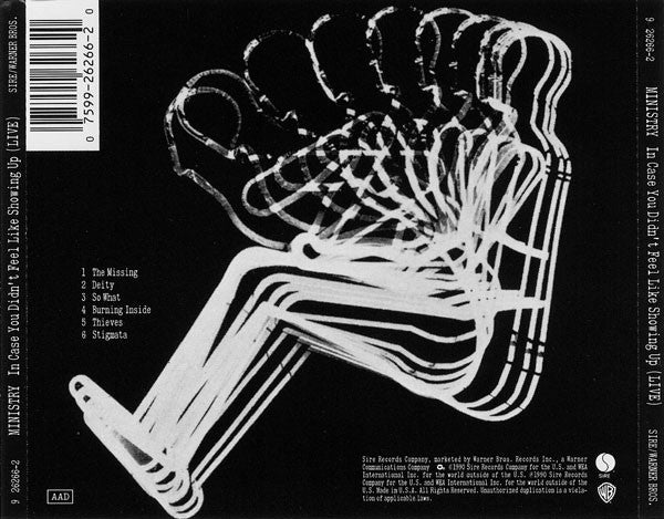 Ministry : In Case You Didn't Feel Like Showing Up (Live) (CD, Album)