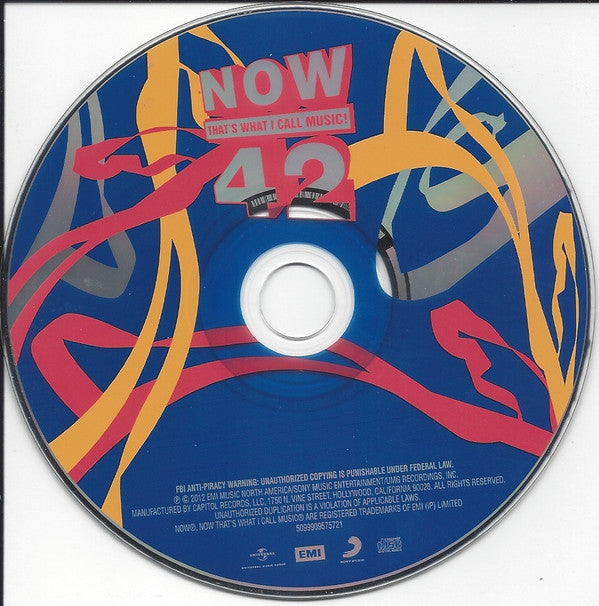Various : Now That's What I Call Music! 42 (CD, Comp)