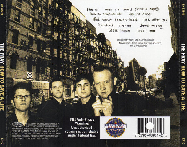The Fray : How To Save A Life (CD, Album)