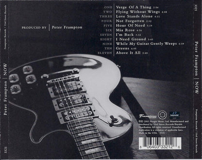 Peter Frampton : Now (CD, Album)