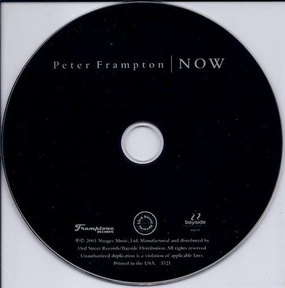Peter Frampton : Now (CD, Album)