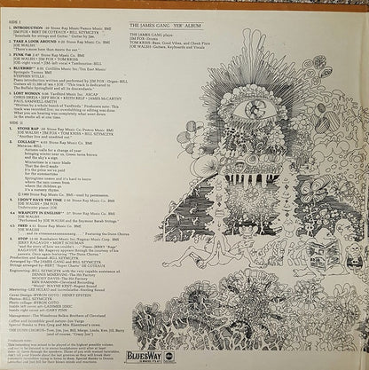 The James Gang* : Yer' Album (LP, Album, Gat)