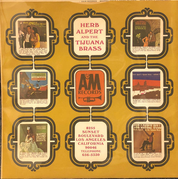 Herb Alpert's Tijuana Brass* : Whipped Cream & Other Delights (LP, Album, Pit)
