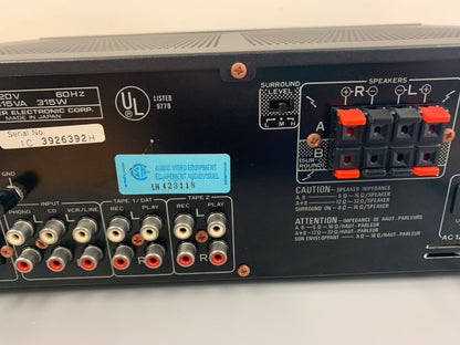 Pioneer SX-2300 AM/FM Stereo Receiver * 1988