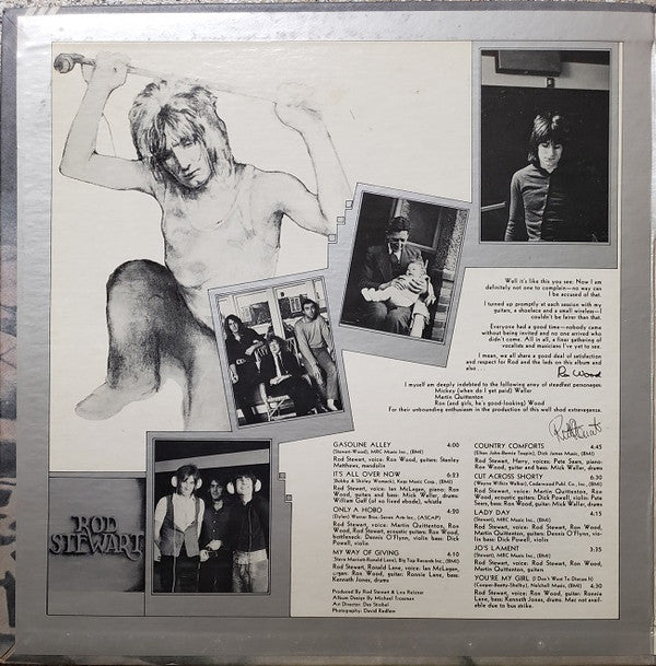 Rod Stewart : Gasoline Alley (LP, Album, Phi)