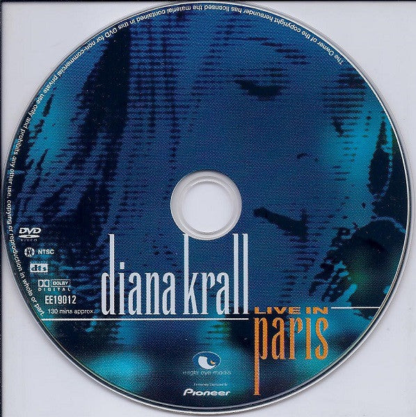 Diana Krall : Live In Paris (DVD-V, Multichannel, NTSC, DVD)