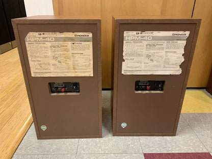 Pioneer HPM 40 Speakers