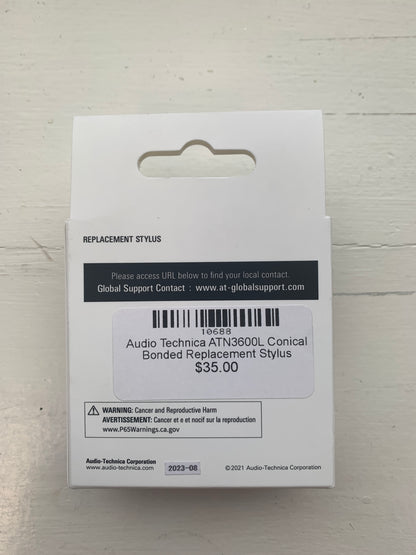 OEM Audio Technica ATN3600L Conical Bonded Replacement Stylus